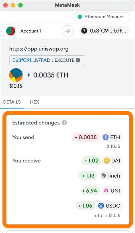 Metamask: Metamask Token Balance
